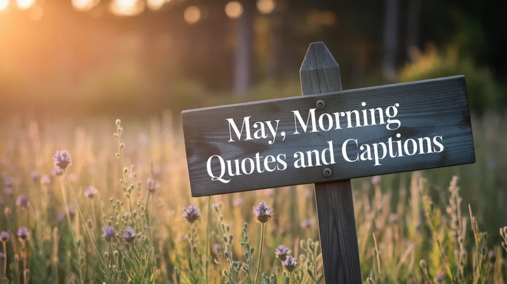 May Morning Quotes and Captions