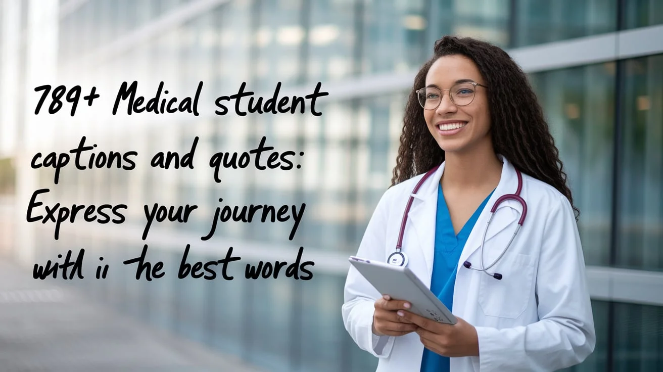 Medical Student Captions and Quotes: Express Your Journey with the Best Words