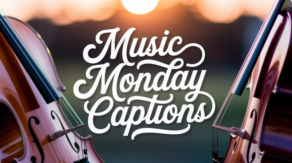 Music Monday Captions