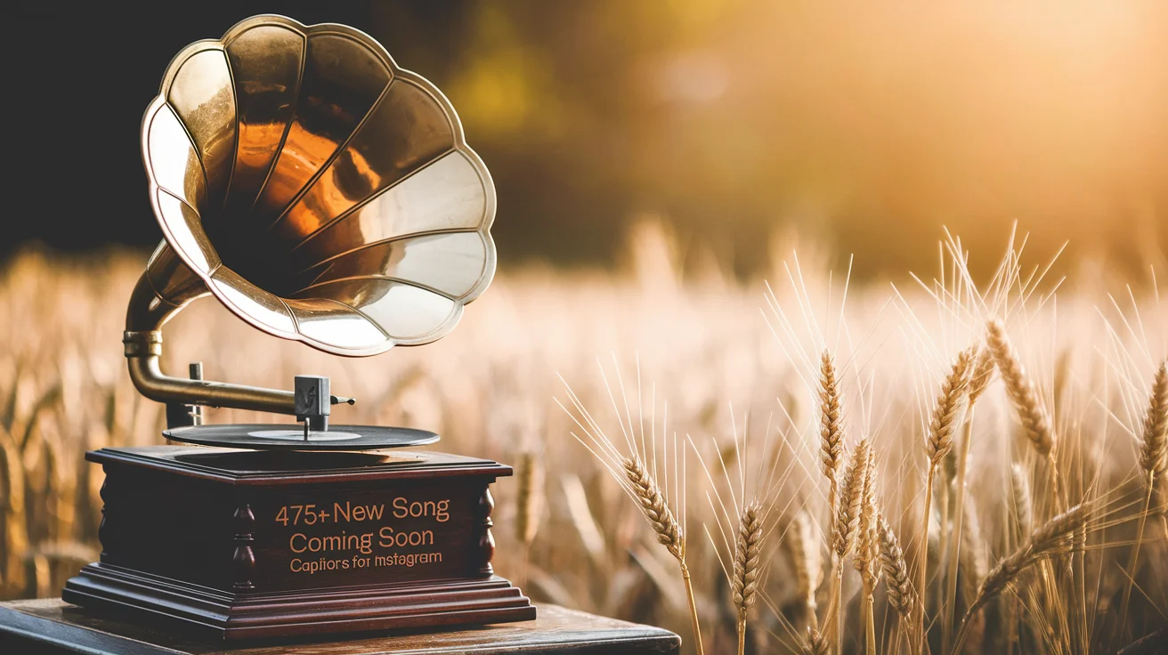 New Song Coming Soon Captions For Instagram