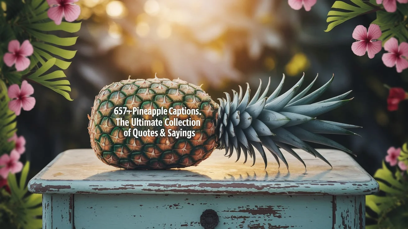 Pineapple Captions: The Ultimate Collection of Quotes & Sayings