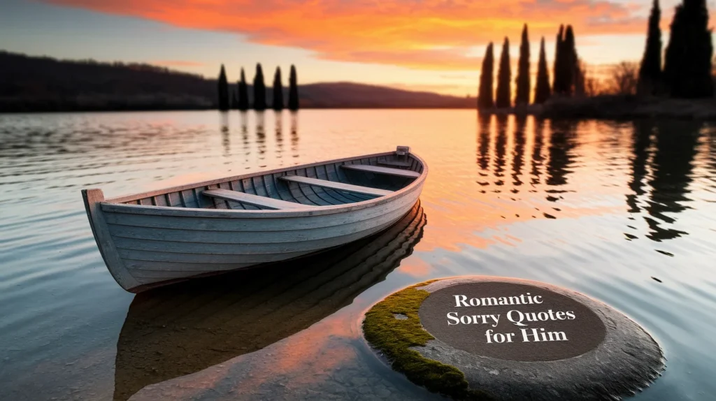 Romantic Sorry Quotes for Him