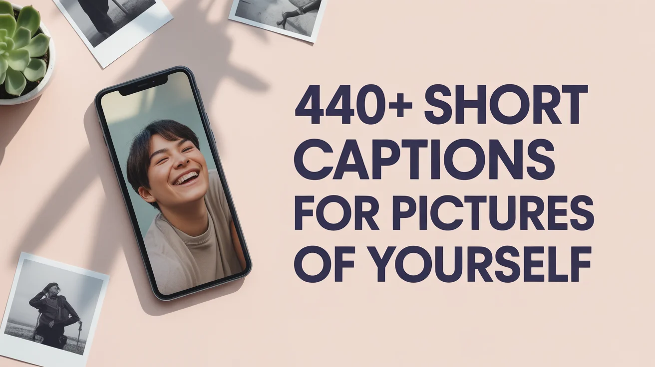Short Captions for Pictures of Yourself
