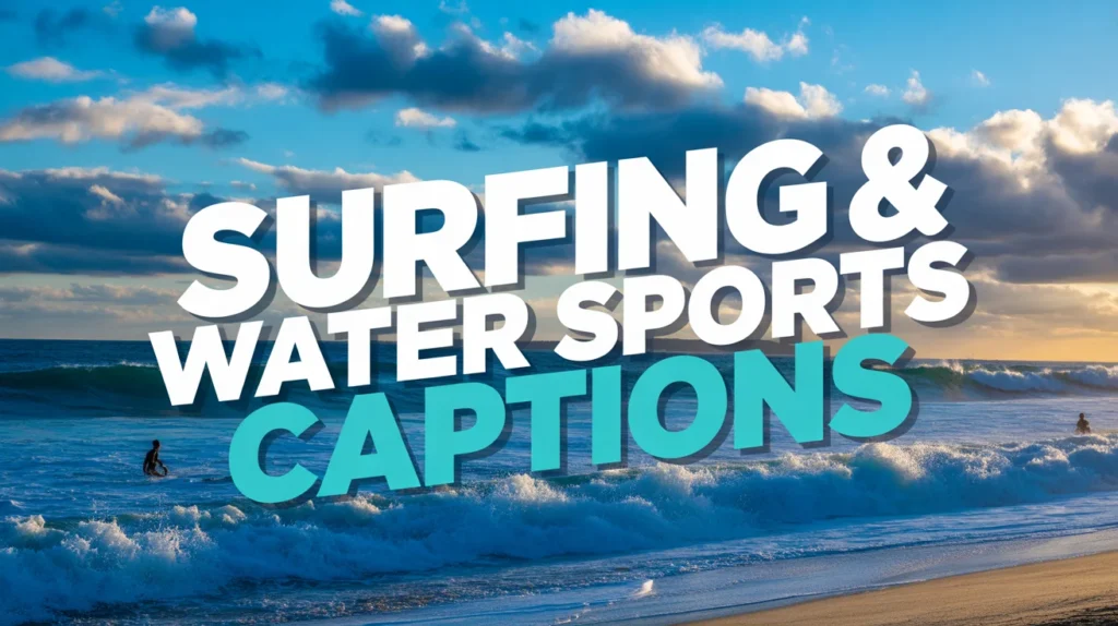 Surfing & Water Sports Captions