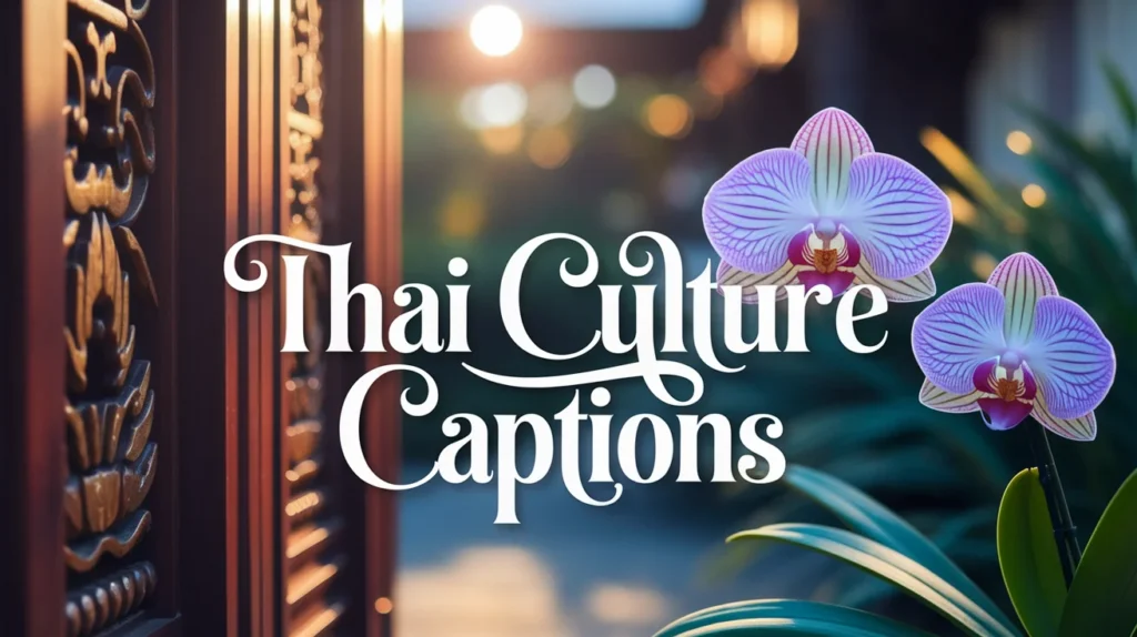 Thai Culture Captions