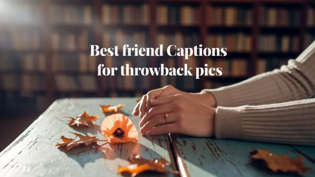 Best Friend Captions for Throwback Pics