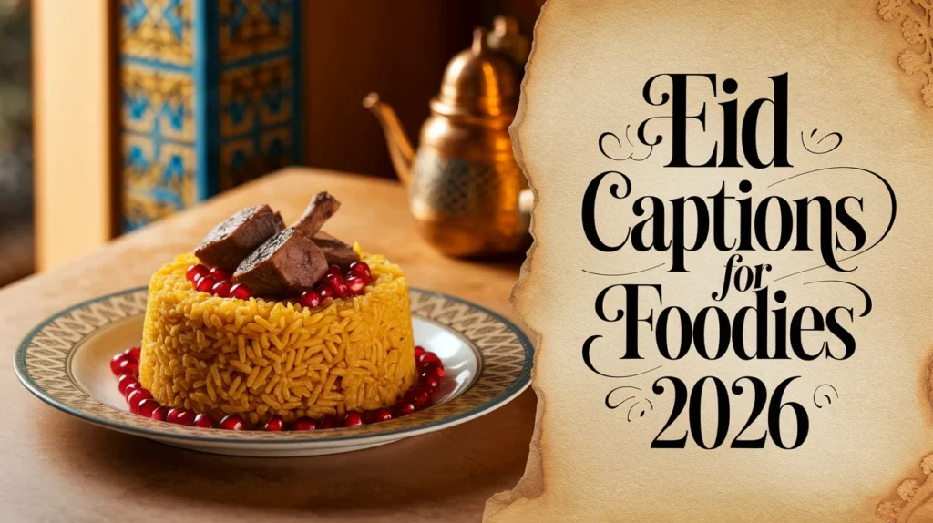 Eid Captions for Foodies 2026