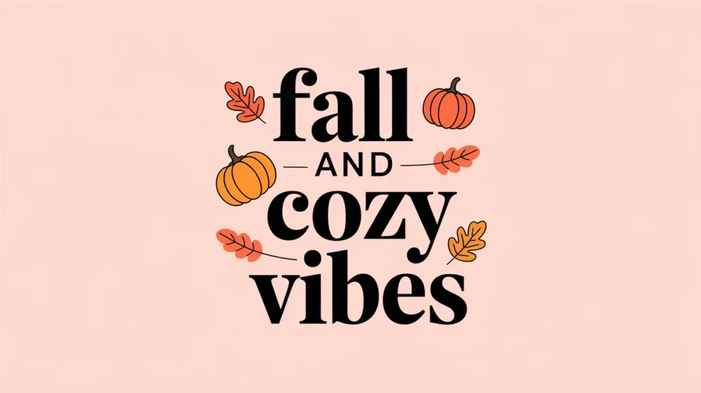 Fall and Cozy Vibes Quotes and Captions