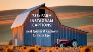 Farm Instagram Captions: Best Quotes & Captions for Farm Life