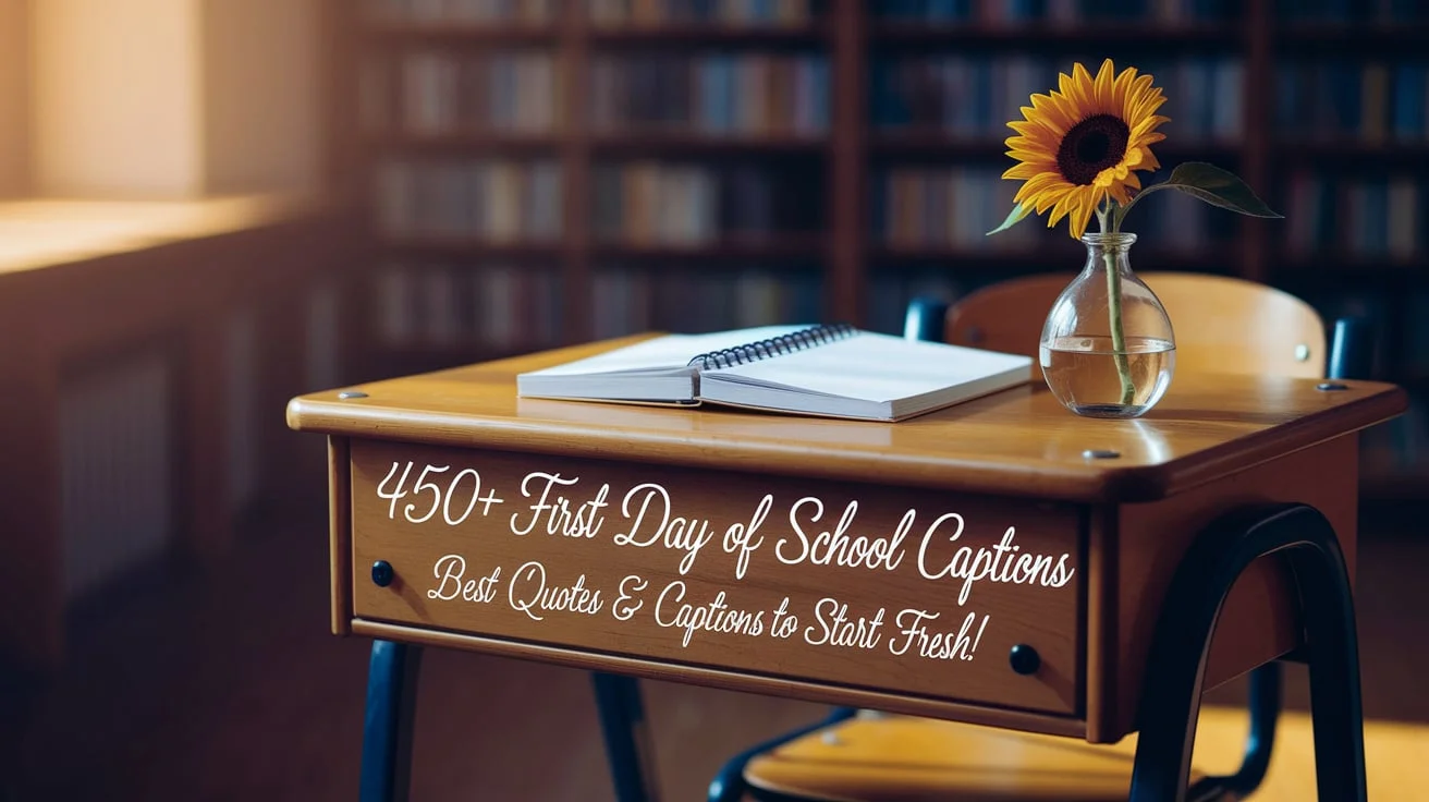 First Day of School Instagram Captions – Best Quotes & Captions to Start Fresh!