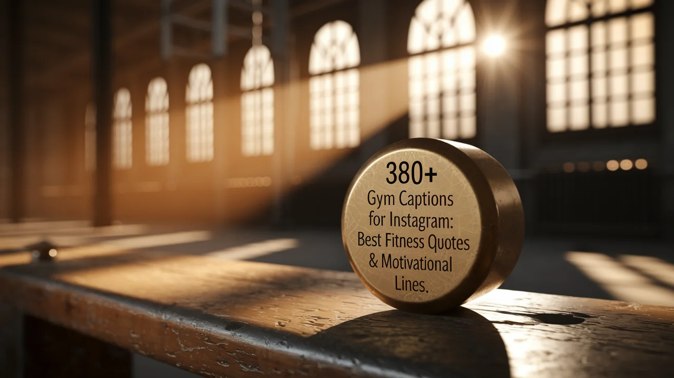 Gym Captions for Instagram: Best Fitness Quotes & Motivational Lines