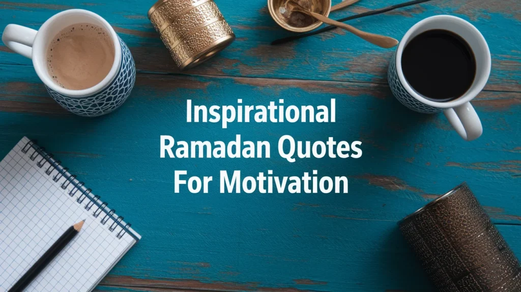 Inspirational Ramadan Quotes for Motivation
