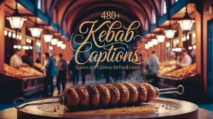 Kebab Captions: Quotes and Captions for Food Lovers