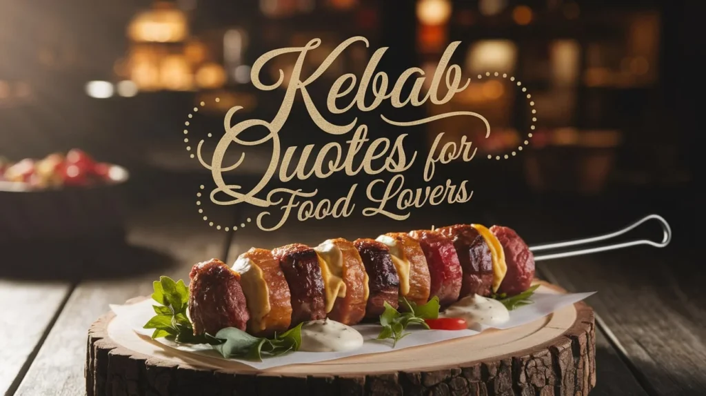Kebab Quotes for Food Lovers