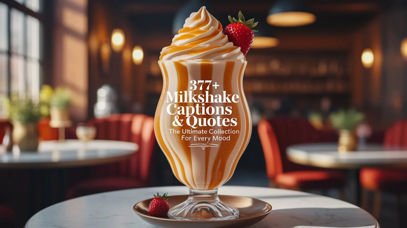 Milkshake Captions & Quotes: The Ultimate Collection for Every Mood