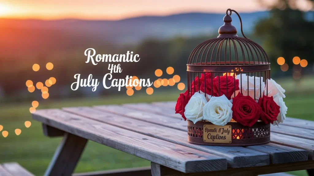 Romantic 4th of July Captions