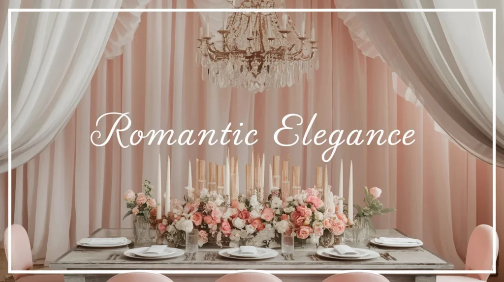 Romantic Elegance Captions
