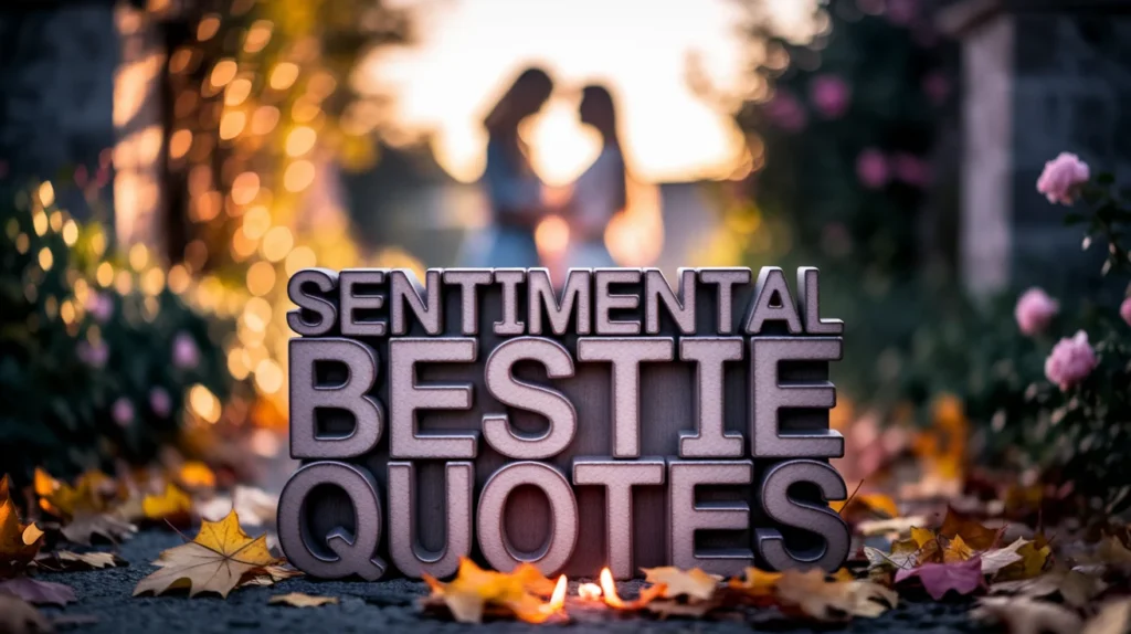 Sentimental Bestie Quotes